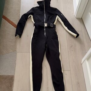 Cordova Black and White Ski Jumpsuit